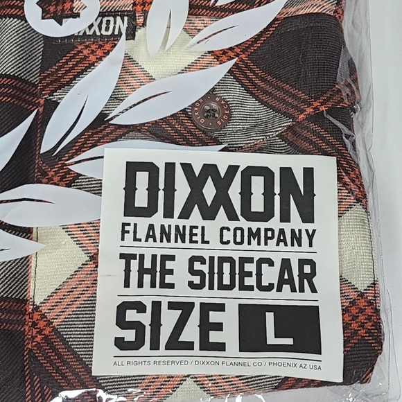 DIXXON FLANNEL - SIDECAR Flannel Shirt - Men's Large - Picture 5 of 12